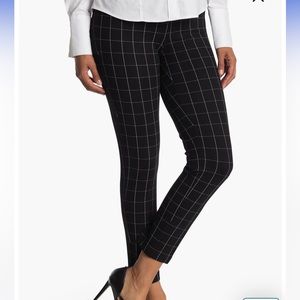 Amanda + Chelsea Alex Windowpane Print Pants